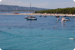>Goldenes Horn - Strand in Bol auf der Insel Brac in Dalmatien